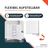 thumbnail of homeX Gefrierschrank No Frost, Tiefkühlschrank groß - 161 Liter, 4-Sterne Gefrieren, Super-Frost-Funktion, FSN1611E-W