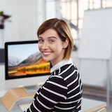 thumbnail of Relaxdays Monitorständer aus Bambus, gebogene Bildschirmerhöhung für Schreibtisch, ergonomisch, HBT 10x52,5x24 cm, natur