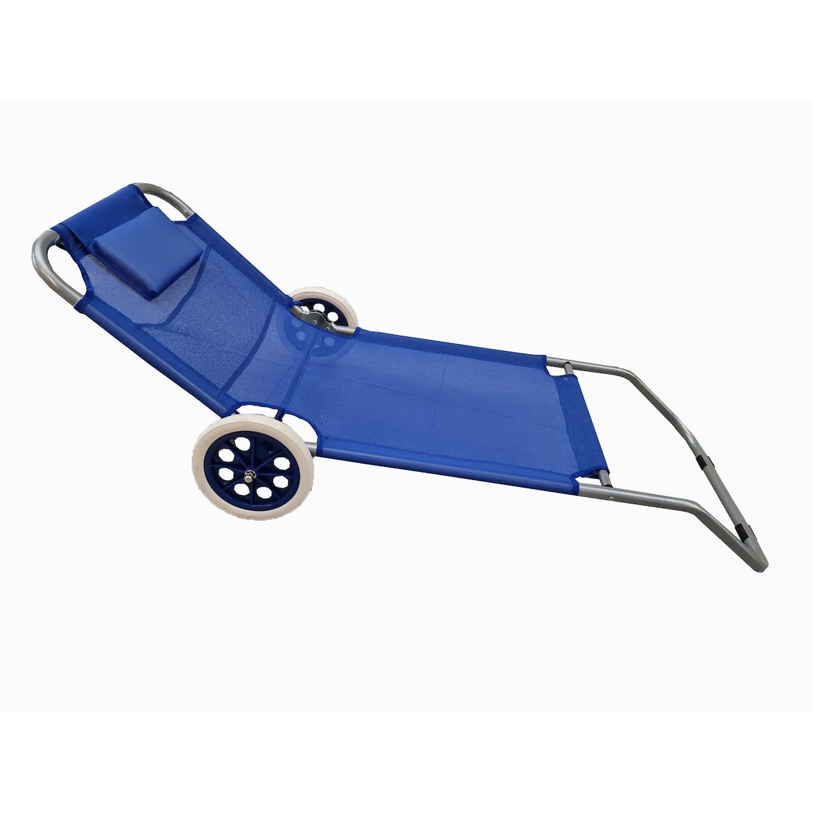 Sdraio da spiaggia pieghevole con ruote Trolley Runner