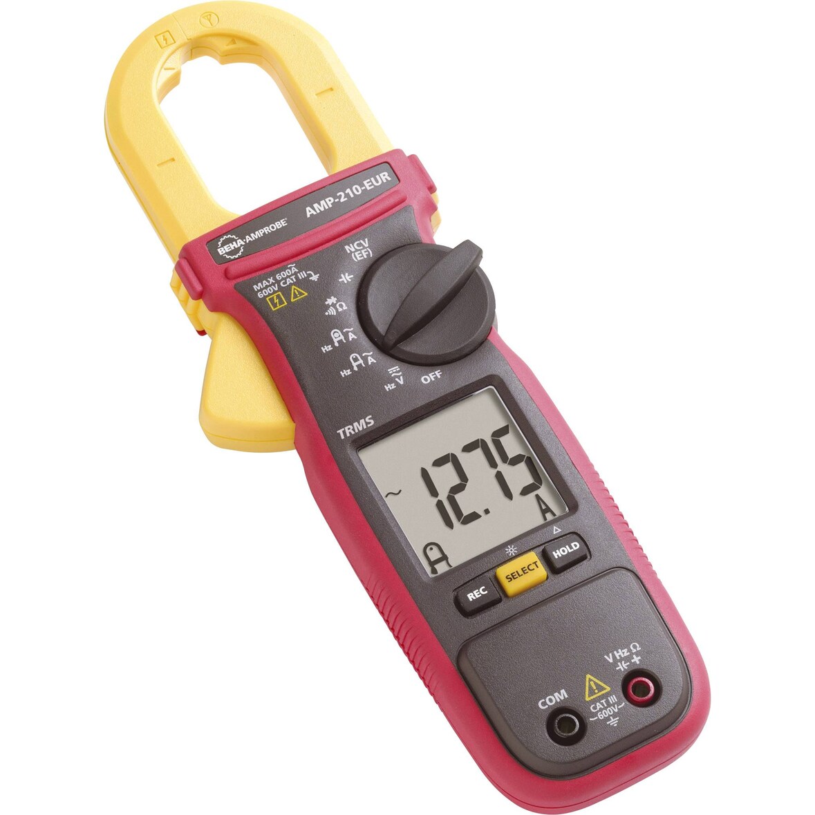 Beha Amprobe AMP-210-EUR Stromzange, Hand-Multimeter digital CAT III 600 V Anzeige (Counts): 4560581