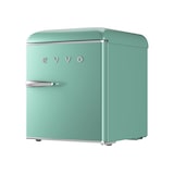 thumbnail of EVVO Frigorífico Mini F20 Retro Verde Aquamarina, 45 l, vintage, bajo consumo, silencioso