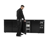 thumbnail of Frigorifero Polar Bar, 2 porte con 4 cassetti - Serie U