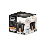 thumbnail of Kitchencook - Japan Wood Black - Noir - Cuiseur à Riz - 1l - 400w - Maintien Au Chaud - Cuve Antiadhésive
