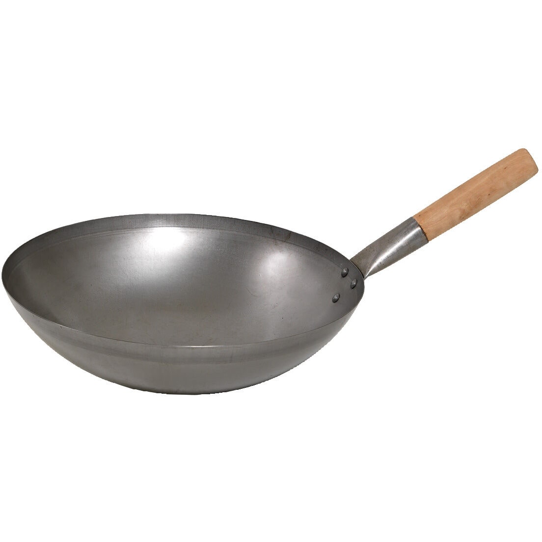 Matfer Wok acier manche en bois 35 cm Bourgeat 062035