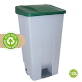 thumbnail of Abfallsammler mit Pedal Selective 120 Liter. Farbe Grün.