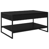 thumbnail of vidaXL Couchtisch Schwarz Eichen-Optik 80 x 50 x 40 cm Holzwerkstoff