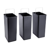 thumbnail of SVITA TM3X18 Prullenbak 54L afvalbak afvalscheiding taupe