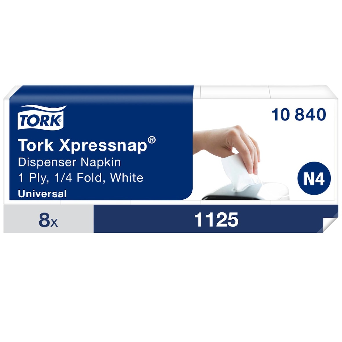 Tork Xpressnap® Serviettes enchevêtrées Blanches-9000sdt