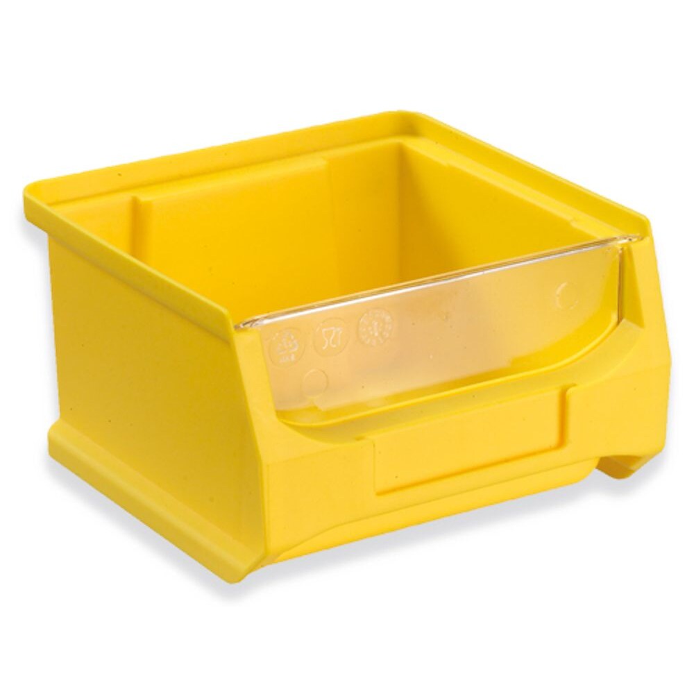 PROREGAL 50x Transparente Frontblende für Sichtlagerbox 1.0 | HxBxT 0,2x9,7x2,8cm