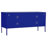 thumbnail of vidaXL TV-Schrank Marineblau 105x35x50 cm Stahl