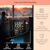 thumbnail of Klarstein Shiraz 16 Uno Weinkühlschrank 42l Touch-Bedienfeld 131W 5-18°C Schwarz