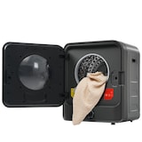 thumbnail of Wäschetrockner 3/4,5 kg mit 830W in Grau, 5 Trocknungsprogrammen und Überhitzungsschutz – platzsparend und energieeffizient für jeden Haushalt
