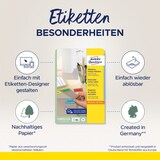 thumbnail of AVERY Zweckform Stick&Lift Etiketten, 38,1 x 21,2 mm, blau