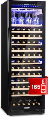 thumbnail of Klarstein Vinovilla Grande 165 Built-in Uno Onyx Weinkühlschrank 433 Ltr 165 Fl. Schwarz