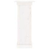 thumbnail of vidaXL Blumenständer Weiß 40x40x90 cm Massivholz Kiefer
