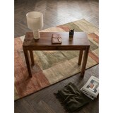 thumbnail of Schreibtisch Kompakt | 118x40x76cm | Sheesham Massivholz Dunkelbraun | Platzsparend mit Schublade | Handgefertigt & Modern | Büro | Kadima Design