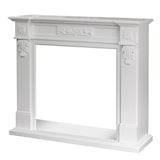 thumbnail of Cornice per camino rivestimento in legno L121xP38xH108 Truman Bianco