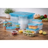 thumbnail of Set de recipientes para alimentos – 50 piezas – Con tapa – Varios tamaños – Libre de BPA