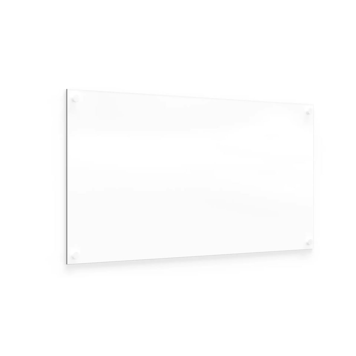 ALLboards Pannello magnetico bianco 60×30 cm – lavagna bianca senza cornice