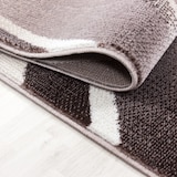thumbnail of Teppich Flur Abstrakt Pflegeleicht Waschbar Strapazierfähig Wohnzimmer Schlafzimmer Braun 200x290 cm – DRAU von Kadima Design