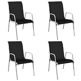 thumbnail of vidaXL 5-delige Tuinset staal zwart