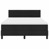 thumbnail of vidaXL Boxspringbett mit Kopfteil Schwarz 160 x 200 cm Stoff