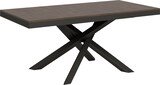 thumbnail of Ausziehbarer Tisch 90x180/440 cm Volantis Evolution Walnuss Anthrazit Gestell