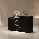 thumbnail of 【H Paopao 100cm】kassen Furnishing Store Kassierer Kleine Theke Ladentheke Empfangstheke Rezeption Empfangstisch Rechts 100*50cm