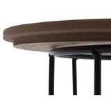 thumbnail of MCA 2er-Set Couchtisch HWC-P58, Beistelltisch Kaffeetisch Loungetisch, Industrial Metall Holz Eiche