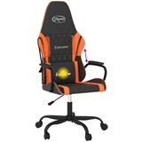 thumbnail of vidaXL Gaming-Stuhl mit Massagefunktion Schwarz und Orange Kunstleder