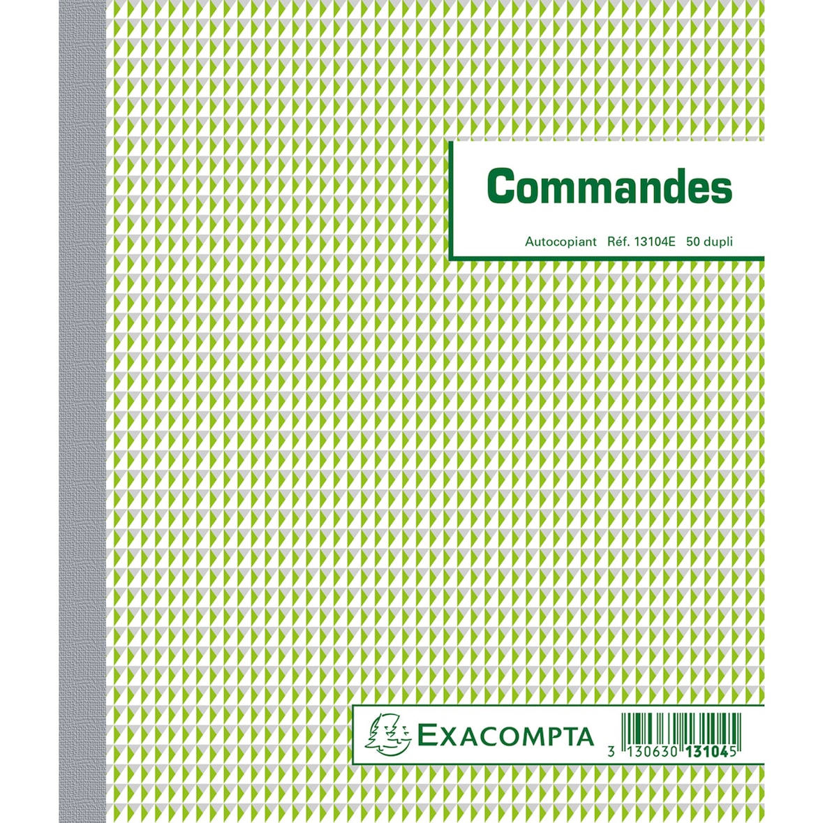 Exacompta - Réf. 13104E - Paquet de 10 Manifolds commandes 21x18cm 50 feuillets dupli autocopiants