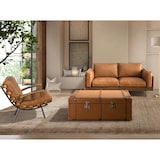 thumbnail of Angel Cerdá Poltrona in pelle marrone e frassino 5153C