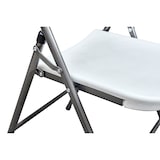 thumbnail of METRO PROFESSIONAL Sedia pieghevole per banchetti, acciaio/plastica, bianco/nero