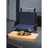 thumbnail of Masterpro - Griglia elettrica antiaderente Foodies con griglia 12x32x40cm, 2200W, in acciaio inox e ABS, con 3 funzioni