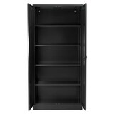 thumbnail of PROREGAL Stahlschrank BEE mit 7 lackierten Fachböden | HxBxT 195x92x60cm | Schwarz-Schwarz | Werkstattschrank Werkzeugschrank Aktenschrank