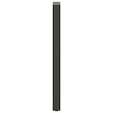 thumbnail of Pieds De Table De Bar Anthracite 2 Pièces 40 X (110 111) Cm Acier
