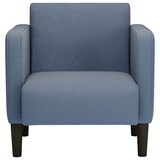 thumbnail of vidaXL Sessel mit Armlehnen Blau 54 cm Cordstoff