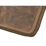 thumbnail of Greenburry Leder Stiftmappe 2teilig Federmappe Stiftetui Federtasche Vintage 1573-25 (ungefüllt)