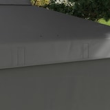 thumbnail of Carpa plegable 2,5x2,5 m cenador de jardín con 1 pared lateral altura ajustable en 3 niveles anti-UV impermeable y bolsa de arena