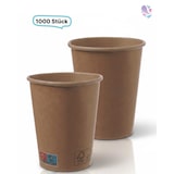 thumbnail of Kaffeebecher Natural Braun, 1.000 Stk, aus natürlichem Papier, FSC®-zertifiziert