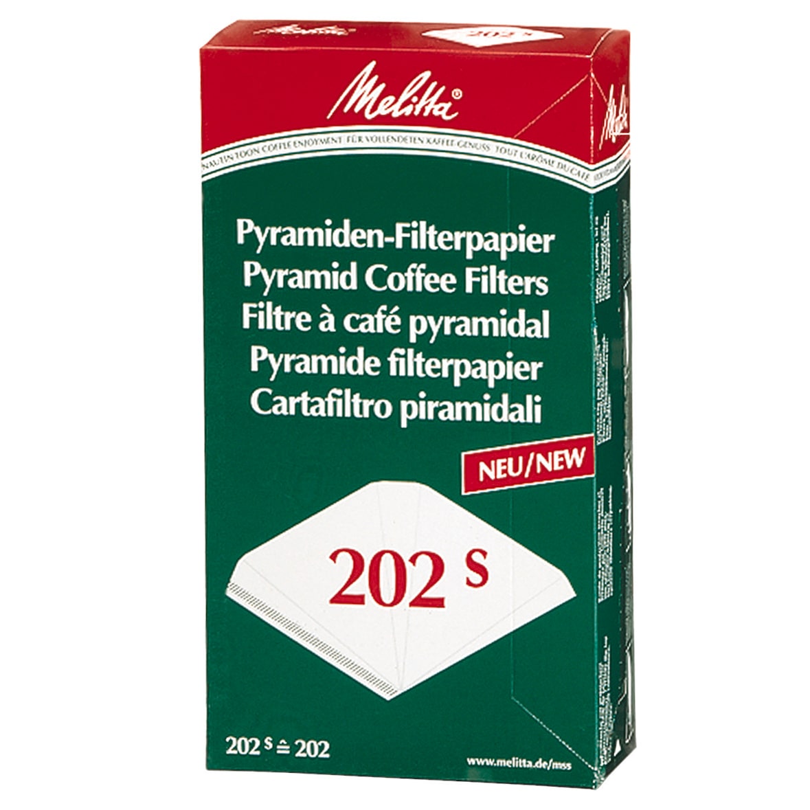 cookmax Filterpapier für Kaffeemaschinen Pa SF 202 S, 100 ST
