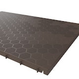 thumbnail of Lot de 10 Dalles de sol Clipsables Marron Taupe 116x76x3cm Polypropylène Revêtement de Sol Modulable 7.69m2 INTEC