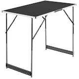 thumbnail of tectake Juego de 3 mesas de trabajo de aluminio  negro - 401030