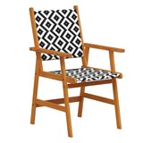 thumbnail of Helloshop26 - Conjunto de comedor de jardín de 5 piezas muebles de exterior madera maciza de acacia 02_0013753