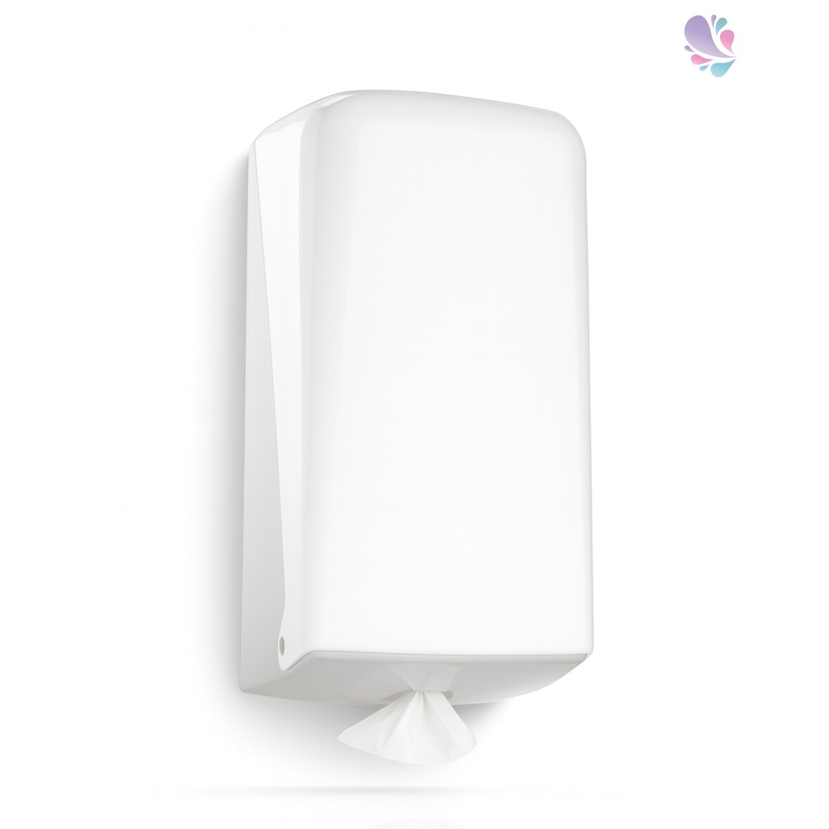 Wisch- und Putzpapierspender Azur Mini Box, für Innenabrollung, Kapazität: Ø max. 130 mm je Rolle