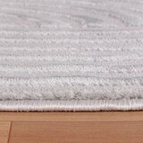 thumbnail of Teppich Schlafzimmer 3D-Effekt Elegant Waschbar Strapazierfähig Wohnzimmer Esszimmer Läufer Silber 80x250 cm – ILLER von Kadima Design