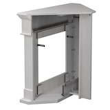 thumbnail of Chimenea de bioetanol de esquina, chimenea de suelo de esquina FORD Blanco L110 x P63 x H102