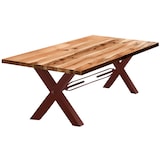 thumbnail of SIT Möbel Estrutura de mesa em forma de X | Aço marrom antigo | L 80 x P 15 x A 73 cm | 07113-00 | Serie TOPS & TABLES