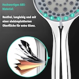 thumbnail of Duschkopf Hochdruck Handbrause Duschbrause Wassersparend