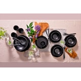 thumbnail of Mammoet Bord Moon 27.5 cm Zwart Stoneware 2 stuks